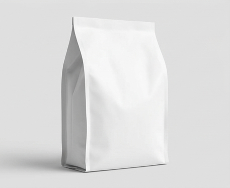 Flat-Bottom Gusseted Bag — side-gusset stand-up bag